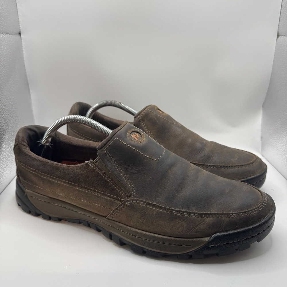 Merrell 9 Slip On Shoes Mens Canteen Brown Leather J42107 Outdoor Casual
